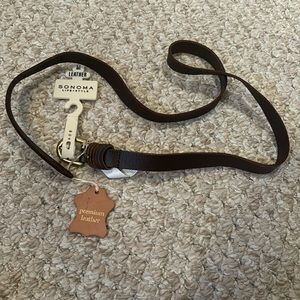 SONOMA Premium Leather Brown Belt size M